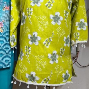 Green Short Kurti